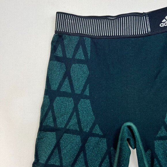 Adidas Womens Multicolor Techfit Elastic Waist Pull On Activewear Tights Size M - Picture 3 of 10